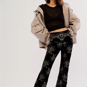 Free People Dance Forever Knit Flares